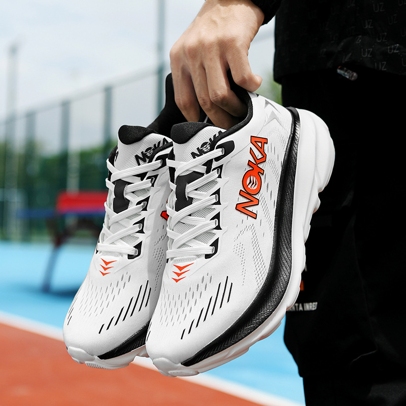 New Running Shoes Men Women Breathable Running Footwears Light Weight Walking Shoes Antislip Gym Sneakers Outdoor Sport Tennis