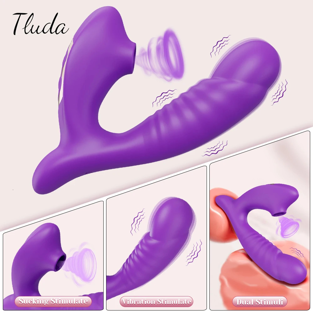 Clitoral Sucking Vibrator 10 Speed Vibrating Oral Sex Suction Clitoris Stimulation Female Masturbation Erotic Toys For Women 241213