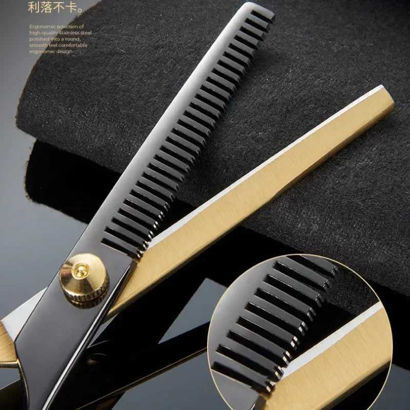 New Arrival Professional hair clipper home hairdresser/salon thin clipper stainless steel gold color Z241213