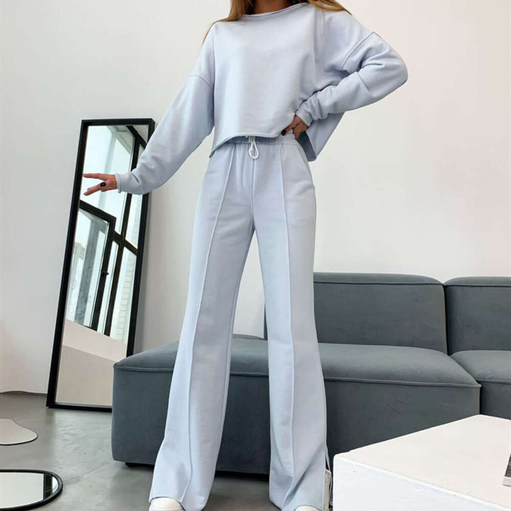 New European American Autumn Fashion Set Two-Piece Trendy Clothing With A Fashionable And Casual Temperament