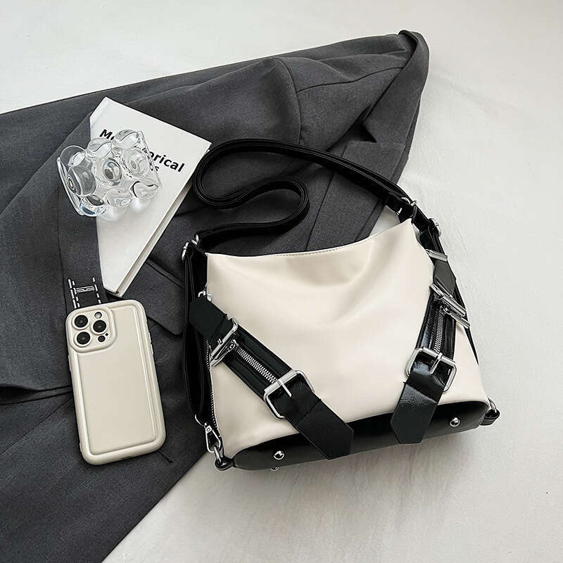 Small niche design commuting for women large capacity spicy girl style multi-purpose single shoulder crossbody bag 2024 new casual versatile fashion c