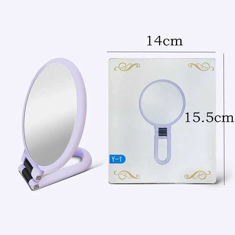 1pc 15X Magnifying Makeup Mirror Hand Mirror Handheld Folding Double Sided Makeup Vanity Mirror Travel Portable Makeup ToolsXJ241213