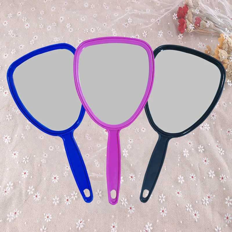 Basic Solutions Hand Mirrors With Plastic Handle Version of The Cartoon Makeup Mini Portable Handheld Mirror Single Girl CuteXJ241213
