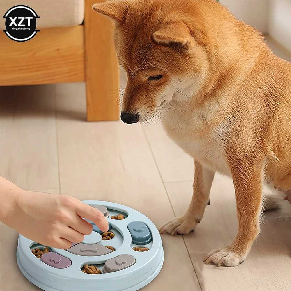 Creative Dog Puzzle Toys pet dog training game feeder for small and medium-sized dogs to increase IQ interactive slow distribution feeding X241213