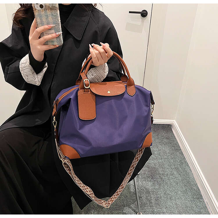 Large Capacity Casual Nylon Cloth Handbag For Women, Trendy, Lightweight, Waterproof, Commuting Shoulder Bag, Fashionable, Quality, Classic