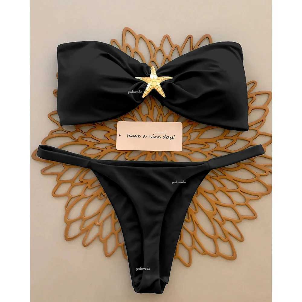 Push Up Bikinis 2025 Sexy Women Swimsuit Fa Swimwear Micro Bikini Set Swimming Suit Beachwear Bandeau Brazilian BiquiniXJ241212