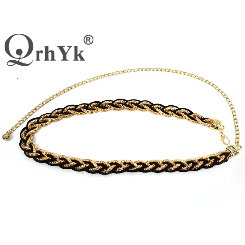 Ladies Fashion Sweet Retro Alloy Waist Chain Body for Women Belly Dress Decoration Belts 241213