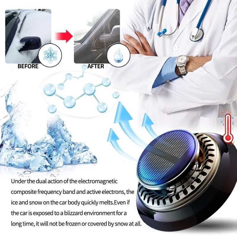 Portable Vehicle Microwave Deicing Instrument Solid Aroma Car Diffusers for Auto Truck Antifreeze Snow Removal InstrumentXJ241213