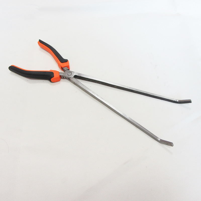 Bent nose pliers switch machine switch cleaning long nose pliers specialized portable