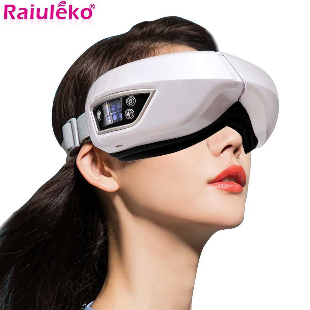 6D Intelligent Vibration Airbag Compression Eye Massager Bluetooth Music Eye Care Instrument Eye Massager Glasses Relaxation Fatigue Bag W241213