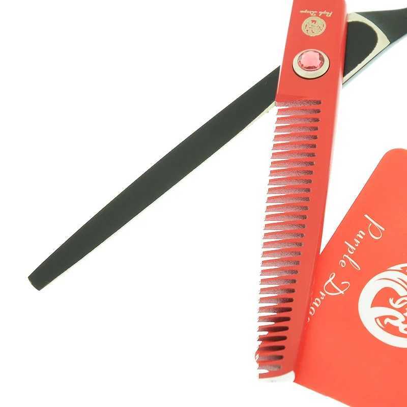Purple Dragon 6-inch Rotating Thumb Hair Salon Clipper High quality Hairdressing Styling Clipper A0119B Hair Clipper M241213