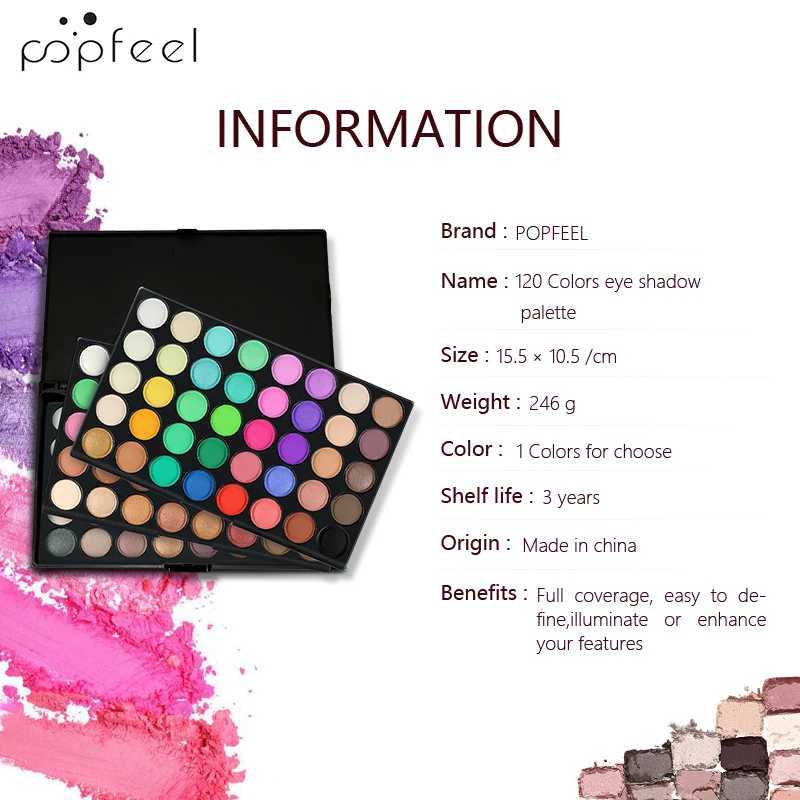 20 color eye shadow palette rainbow color fusion eye shadow palette professional matte flash makeup tray color powder W241213