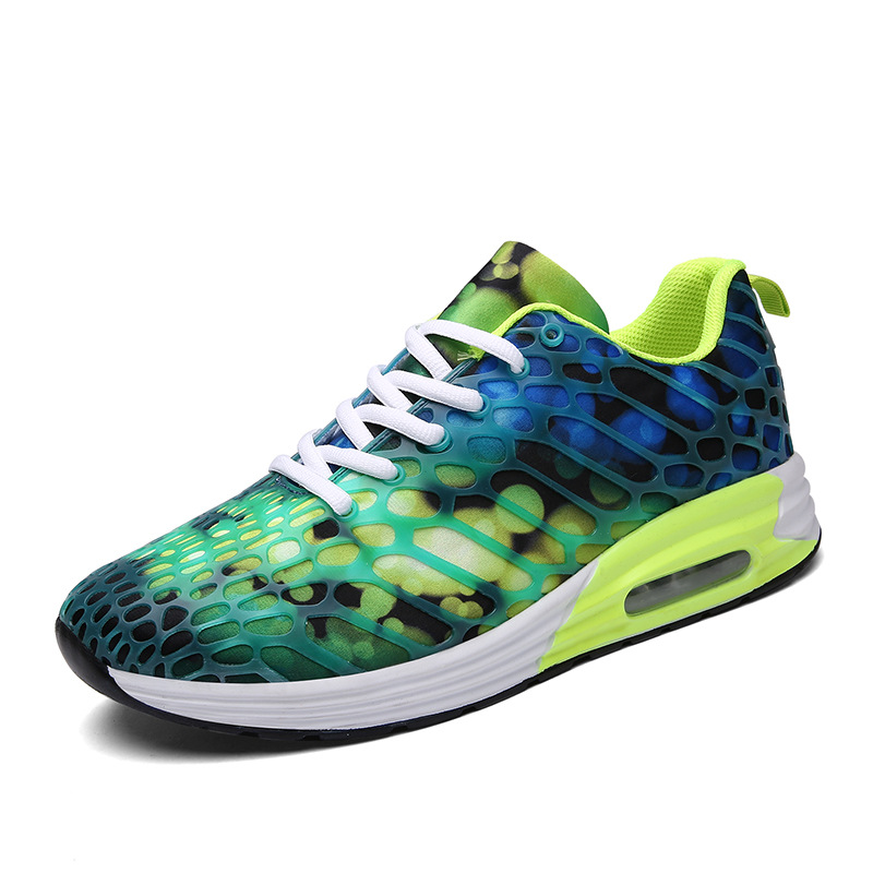 Women Men Running Shoes Breathable Lightweight Camouflage Non-Slip Casual Sports Shoes