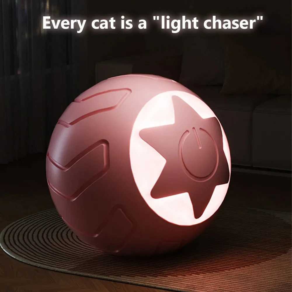 Madden intelligent cat toy automatic rolling ball electric cat toy interactive ball for small dogs cats training toys pet supplies X241213