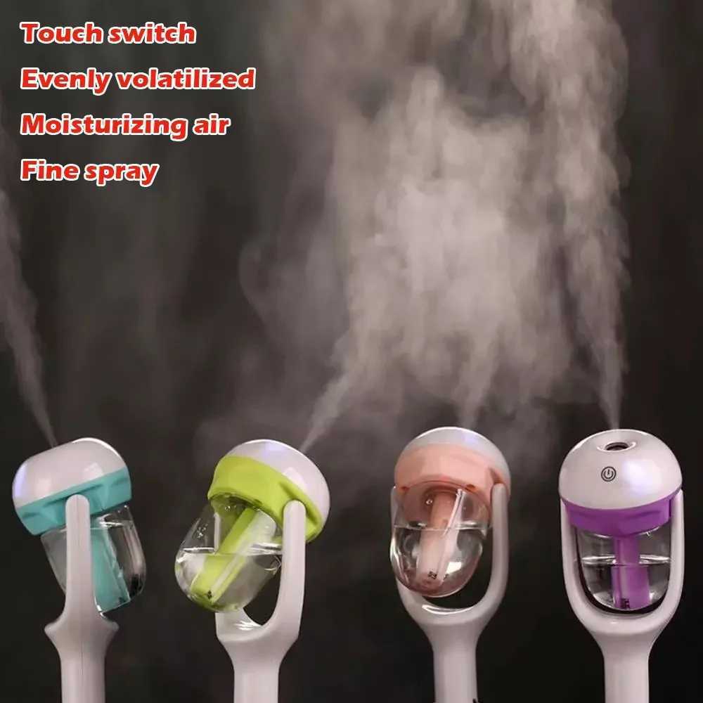1 Pcs Mini Car Steam Humidifier Air Purifier Aroma Diffuser Essential oil diffuser Car humidifierXJ241213