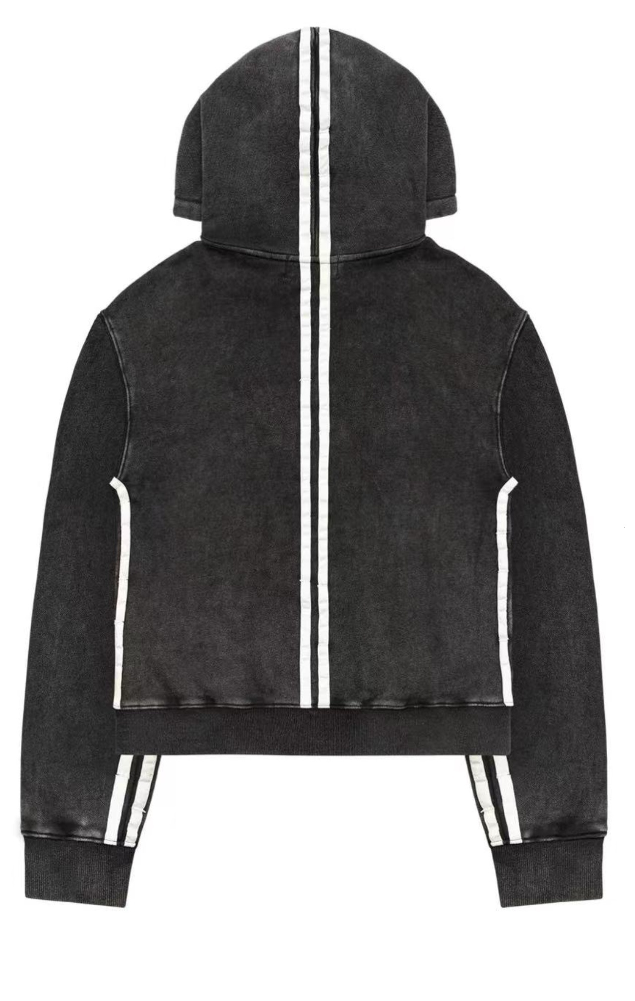 Y2k Zip Up Men Clothing New Fashion Stripe Graphic High Quality Oversized Hoodie Sweatshirt Punk Hip Hop Tops Streetwear