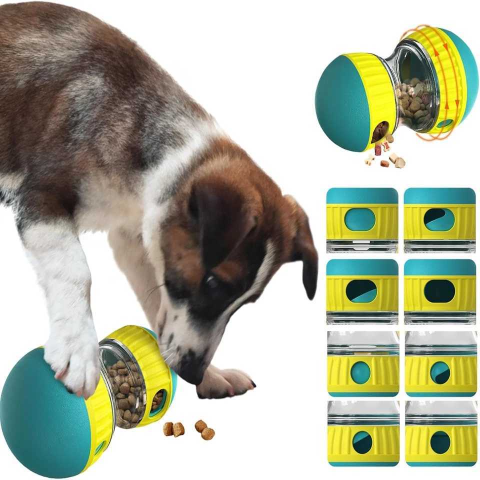 Interactive slow dog feeders toys puzzle toys food dispensers used for treating small and medium-sized dogs distributing toys to improve digestion X24