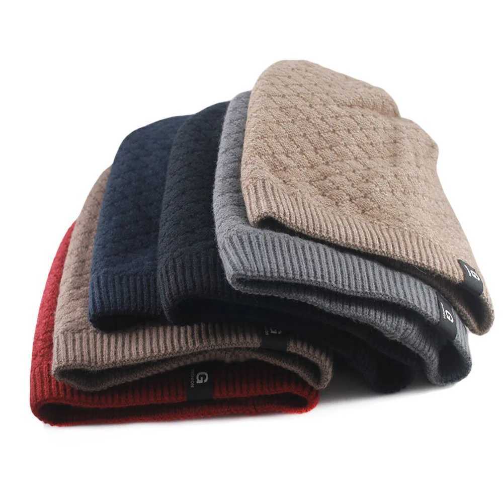 New Winter Warm Adult Beanies Skullies Fashon Letter Outdoor Hat Fashion Women Men Hats Sports Casual Bone Brand Thick Knite HatXJ241213