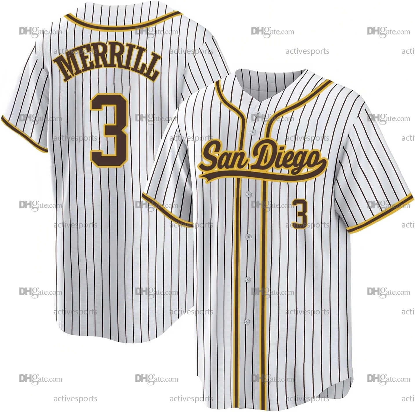 Custom 23 Tatis Jr. Machado Baseball Jersey Bogaerts Musgrove Darvish Heyward Arraez Stitched Number Name Mens Womens Youth