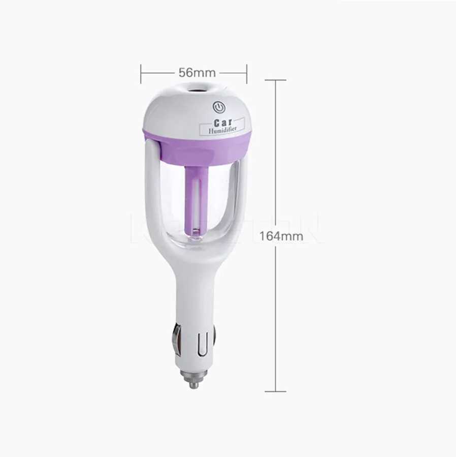 50ML 12V Car air ener mini Humidifier Air Purifier Aroma and car Aroma Mist Maker Fogger Essential oil diffuserXJ241213