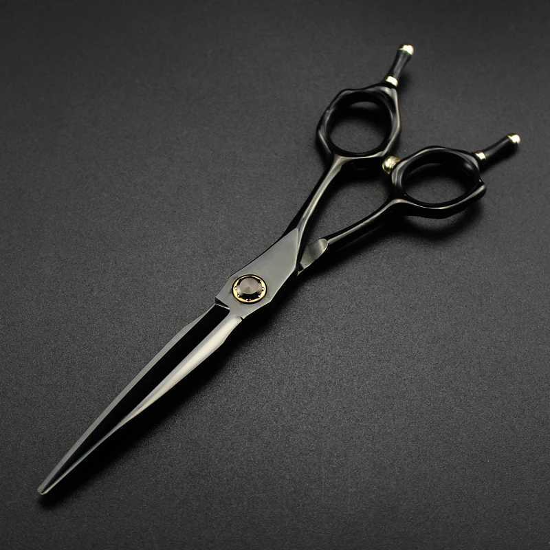 New Arrival Professional Japanese steel 6-inch cut black bearing hair clip barber slim barber barber Z241213