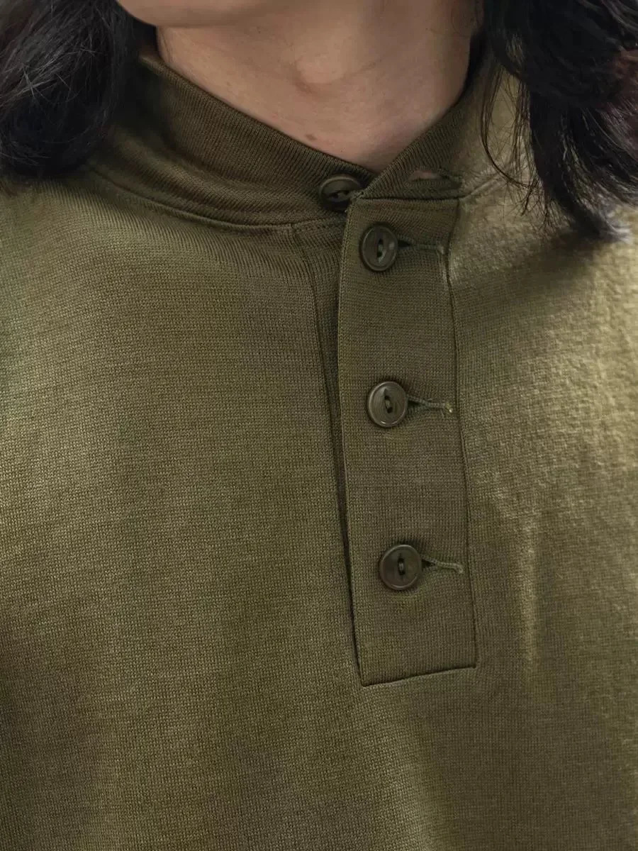 Rugged Bronson 100% Merino Wool Shirt OG208 Jungle Sweater Mens Knit Jumper Olive Green 241213