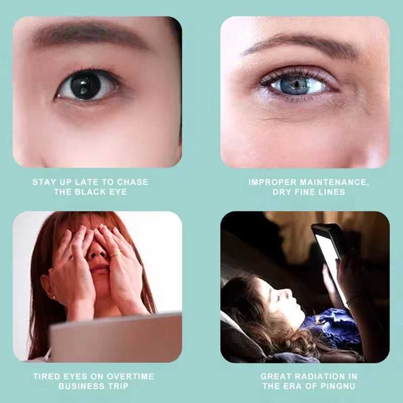 Eye Massager With Heat Smart Vibration Eye Care Compress Bluetooth Eye Massage Relax Migraines Relief ImprBluetooth Music W241213