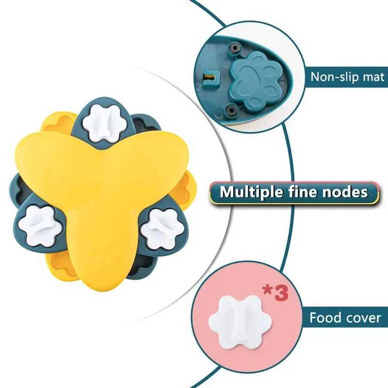 Dog Puzzle Toys Interactive Treat Dispensing Pet Slow Feeder For Small Large Dogs Puppy Enrichment IQ Training X241213