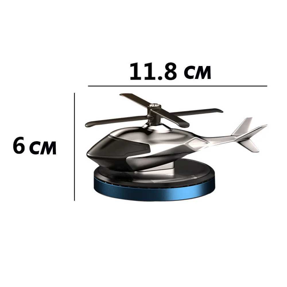 Solar Power Heliter Air Cystal Solar Energy Plane Diffuser Spinning Heliter Perfume Car Dashboard AromaXJ241213
