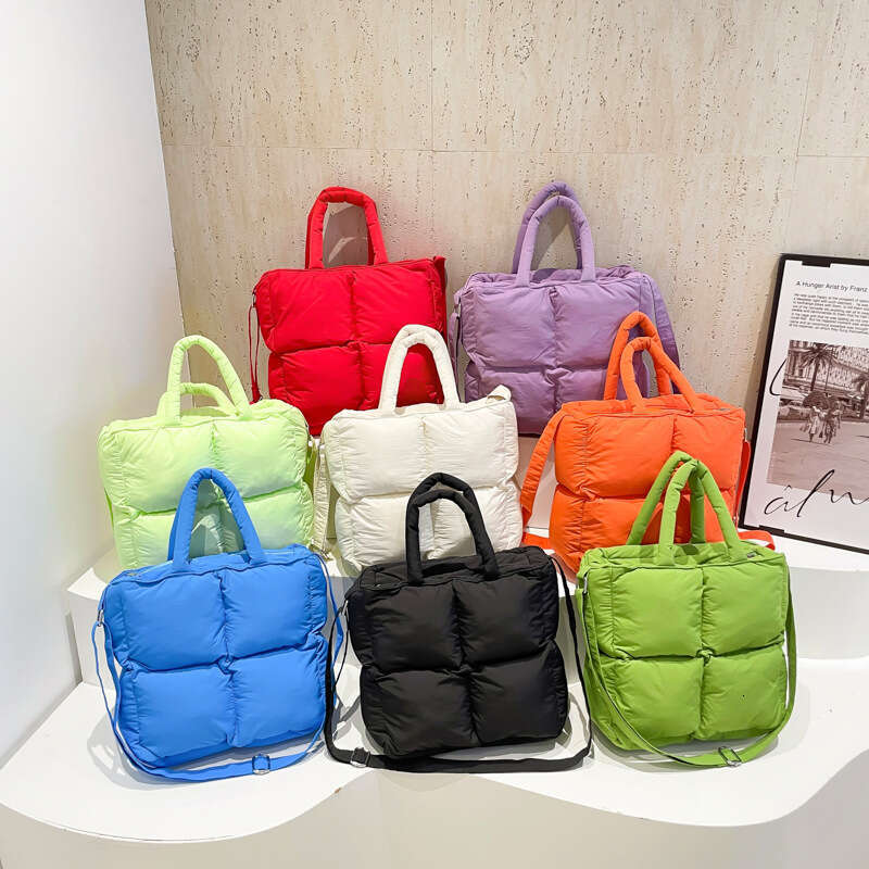 Fashionable Handheld Cotton Robe for Women 2025 Summer New Style Trendy Versatile Shoulder with High Quality and Simple Crossbody Bag