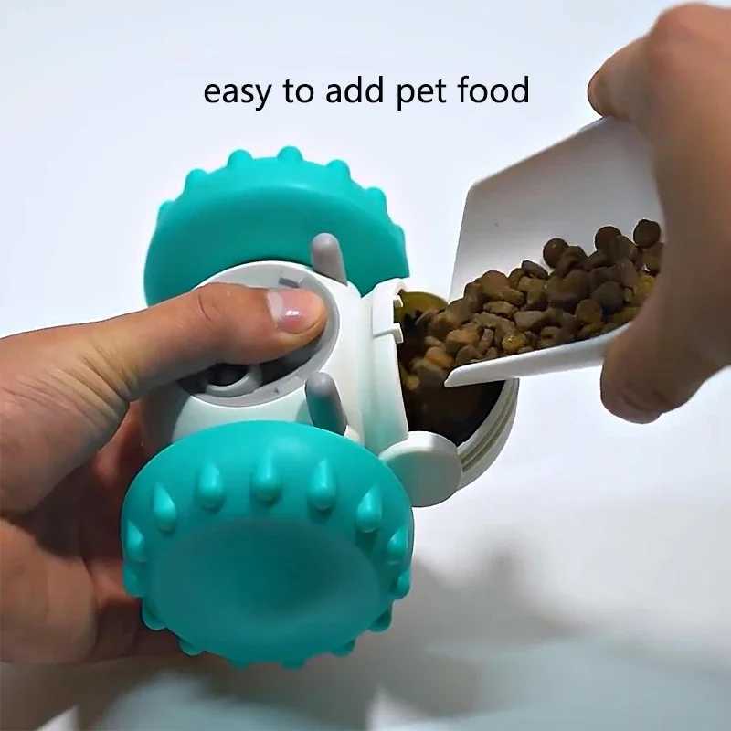 Dog Puzzle Toys Pet Food Interactive Tumbler Slow Feeder Funny Toy Food Treat Dispenser for Pet Dogs Cats Training Dog Supplies X241213