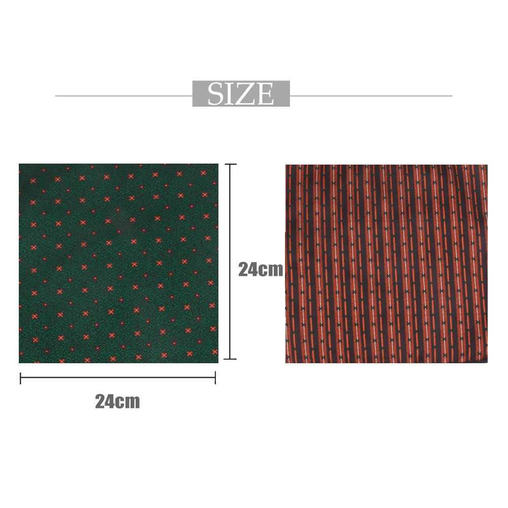 Soft fabric pocket square suitable for mens and womens chest towels Hanji gentlemen Hanji mens set handle cartoon pocket towel gift W241213