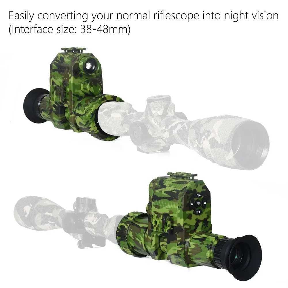 Megaorei NK007 Plus Night Vision Device 850nm Laser Infrared Rif Scope Hunting Camera HD 1080P Video Photo Record TescopeXJ241214