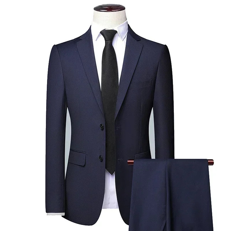 Men Suit Blazers For Wedding 3 Pieces 2 Sets Elegant High Quality y Jackets Vest Pants Formal Coats Classic Costume 241211