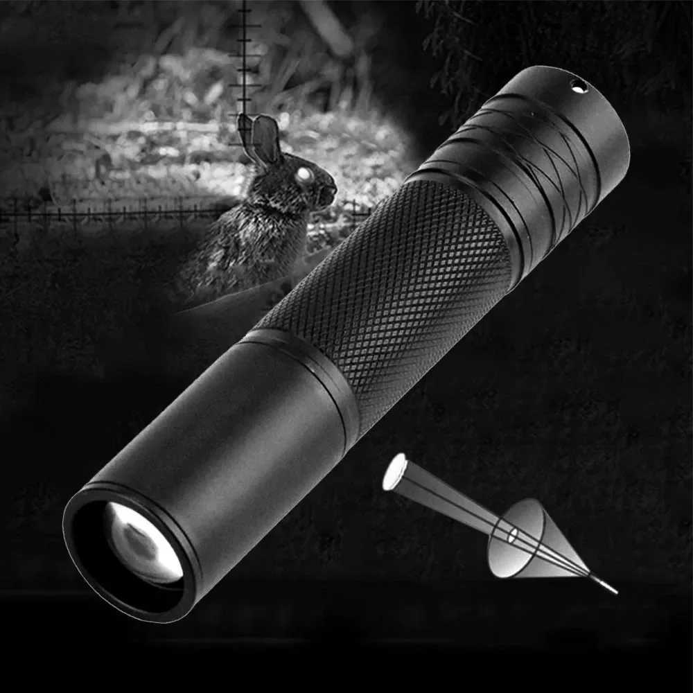 850nm Infrared IR Flashlight Night Vision Light Assistance Illuminator5W Super Chip Outdoor fill lightView Distance 200-400mXJ241214
