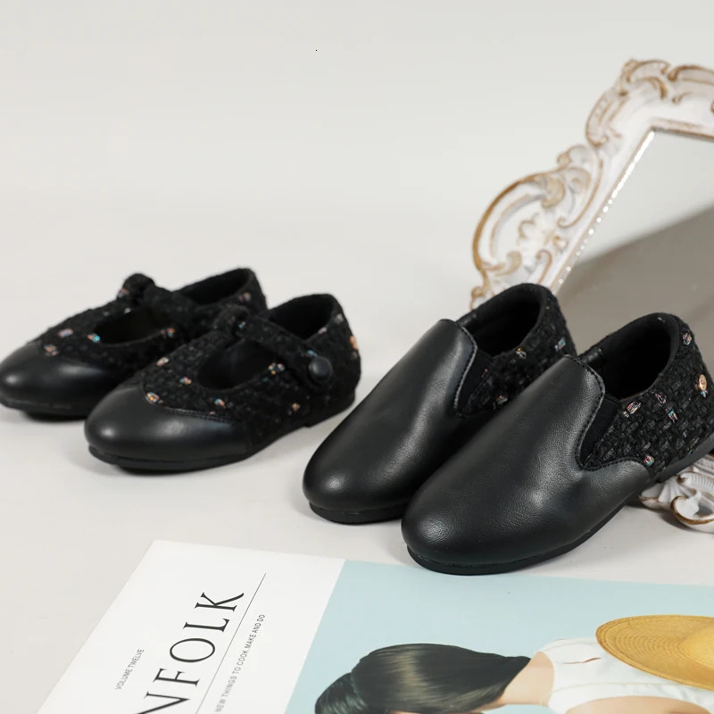 AS Kids Shoes Children Princess Shoes Baby Girls Fashion Moccasin Toddler Loafers Infant Shoes Boys Slip On Shoe Mary Jane 241213