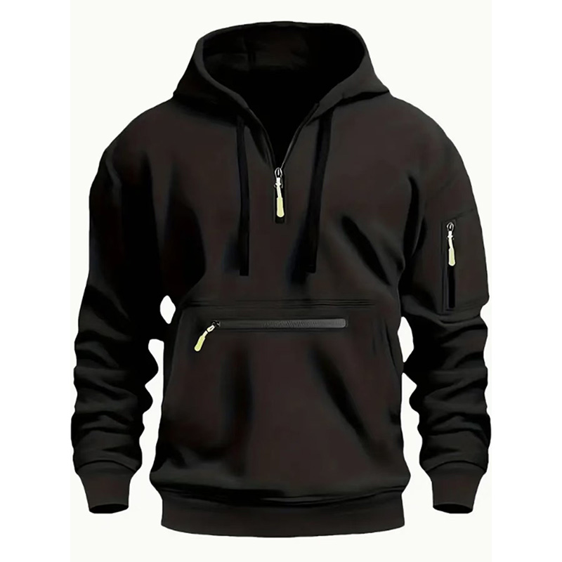 New High Quality Solid Color Hoodies Sweatshirts Loose Fashion Oversized Street Hip Hop Sweatshirt Pullover Hot Sale Fall Spring Sweatshirt Long Sleev