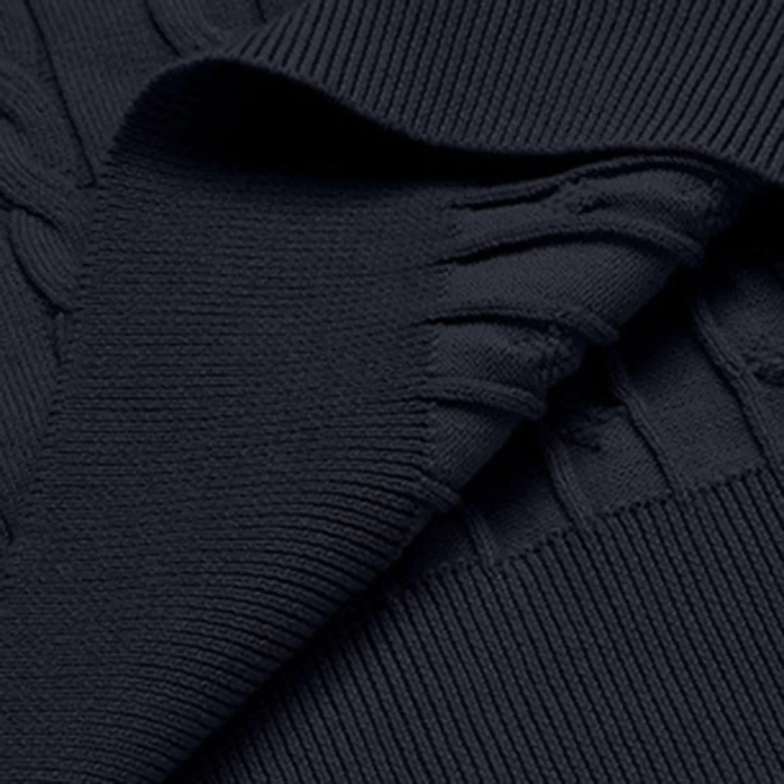Autumn Winter Oversized Business Cable Knit Sweaters Men Office Long Sleeve Knitted Casual Warm Vintage Pullover Tops 241213