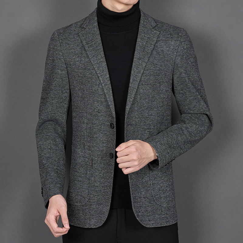 V1214New solid color suits for men business casual menswear middle-aged high-end professional non-iron suits