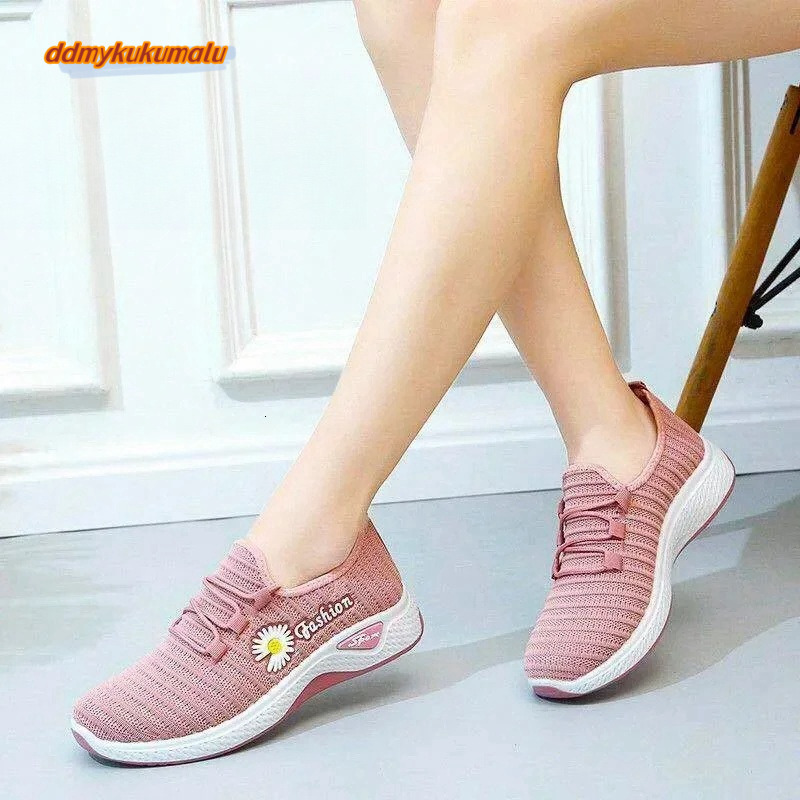 Women's summer white female students' Korean version running shoes,sports shoes,trendy casual shoes, women's shoes #9 ddmykukumalu