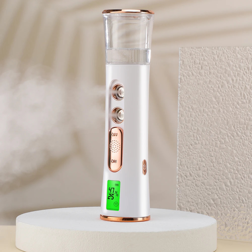 Portable Facial Steamer Nano Mist Sprayer Nebulizer Skin Handy Humidifier Skin Tester Face Sprayer Machine 241213
