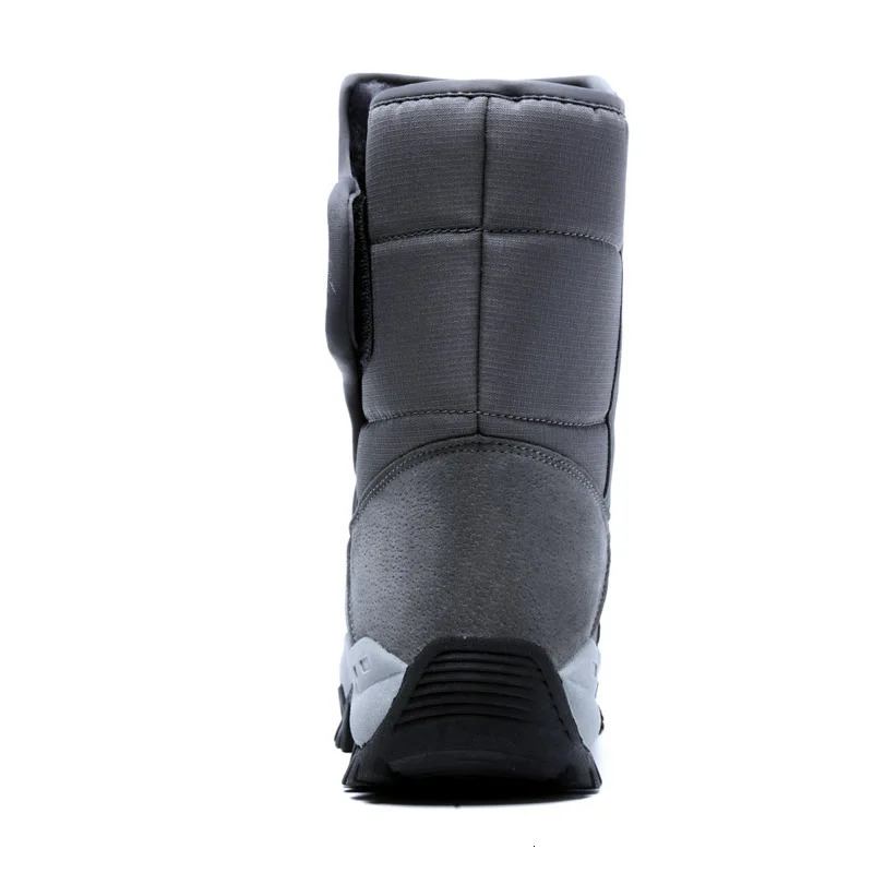 Winter Mens Shoes Warm Plush Mens Boots High Top Couple Snow Boots Winter Outdoor Anti-Slip Ankle Boots Work Casual Boots 241213