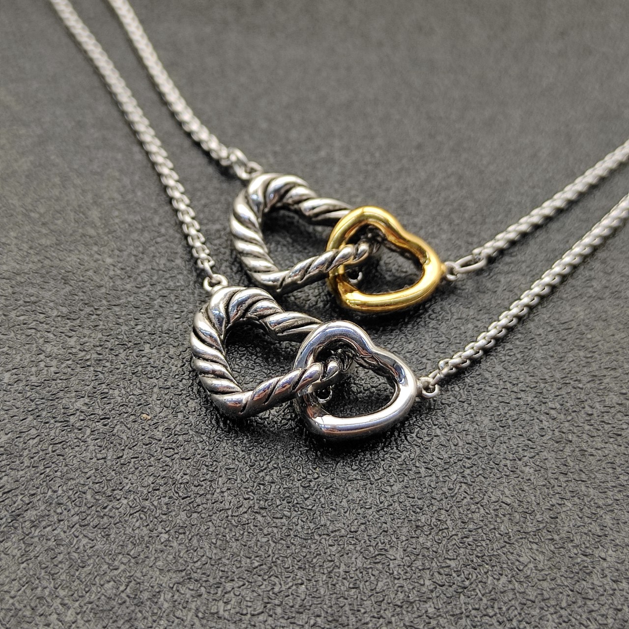 Necklace designer jewelry silver punk designer bracelet vintage craftsmanship silver gold with gift box