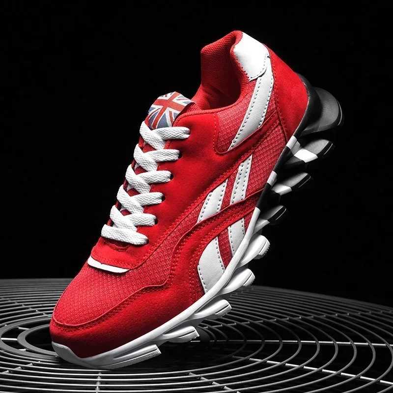 Brand Trend Size 46 47 48 Mens Wear-resistant Cushioning Thick-soled Fitness Sneakers Outdoor Breathable Running Shoes for Men Y250224