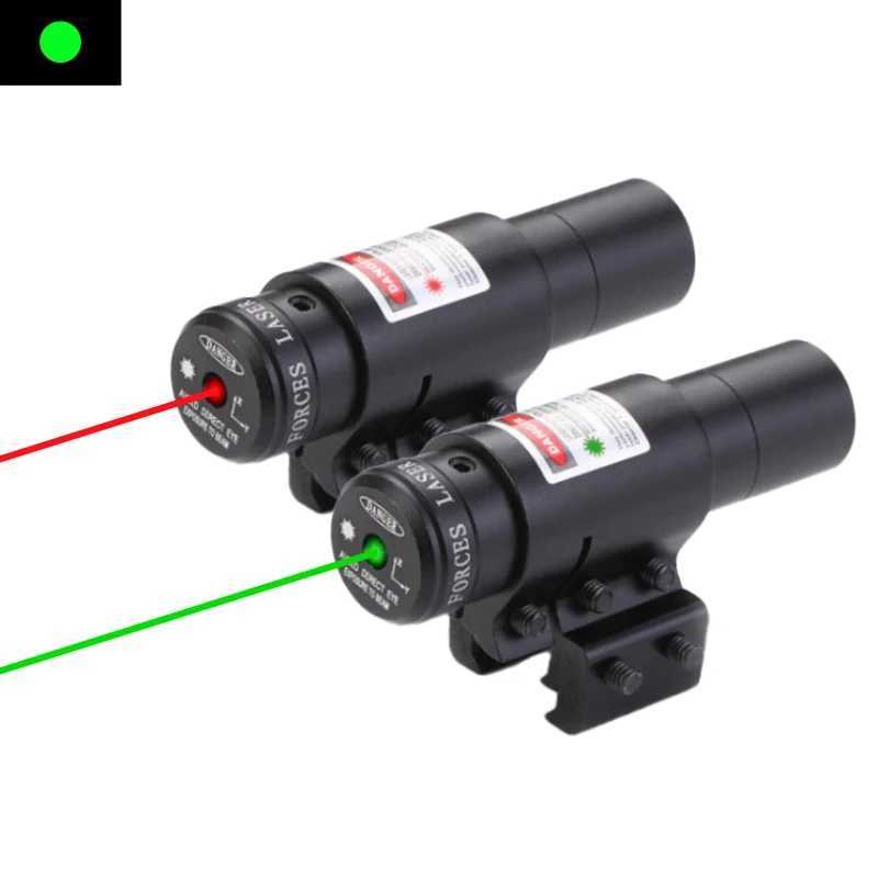 Laser Sight Red Green External Metal Laser Sight Gun Accories Suspended Laser Pointer Adjustab Universal SlotXJ241214