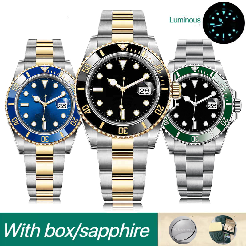 Men watches designer montre womens luxury watch 41MM dial mechanical automatic folding buckle Sapphire Waterproof Luminous wristwatches