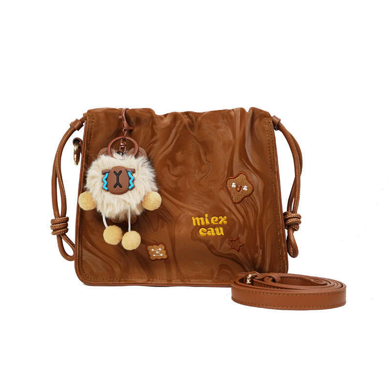 2024 New Autumn/Winter Toast Women's Shoulder Crossbody Simple and Versatile Style Trendy Casual Bag