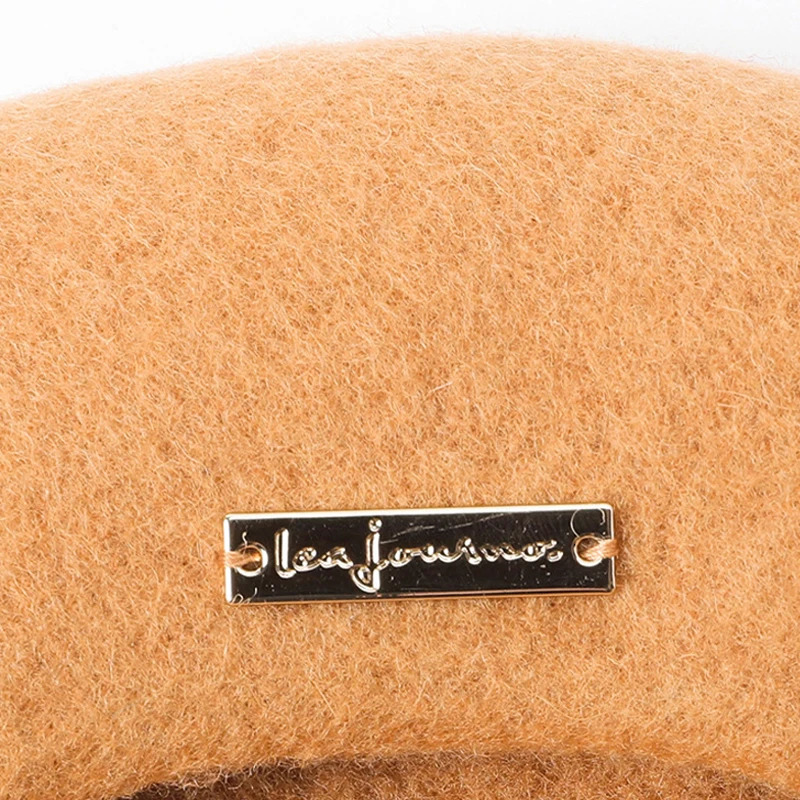 High Quality Women Pure Wool Beret Autumn Winter Fashion Elegant French Artist Woolen Cap Female Warm Thick Versatile Hat Ladies 241214