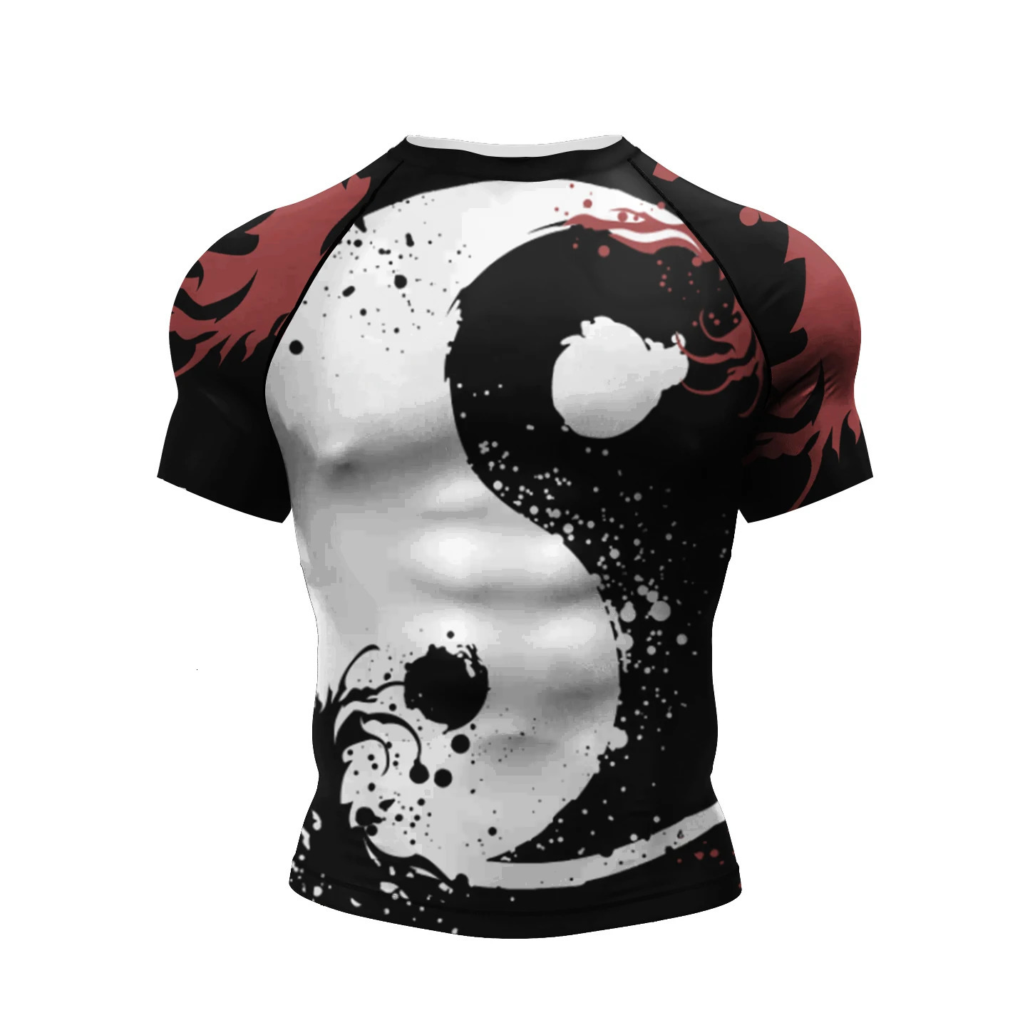 CODY LUNDIN Men Sports Grappling T-shirt Men Sublimation BJJ Rash Guard Compression No Gi Jiu Jitsu Rashguard for MMA Clothes 241213