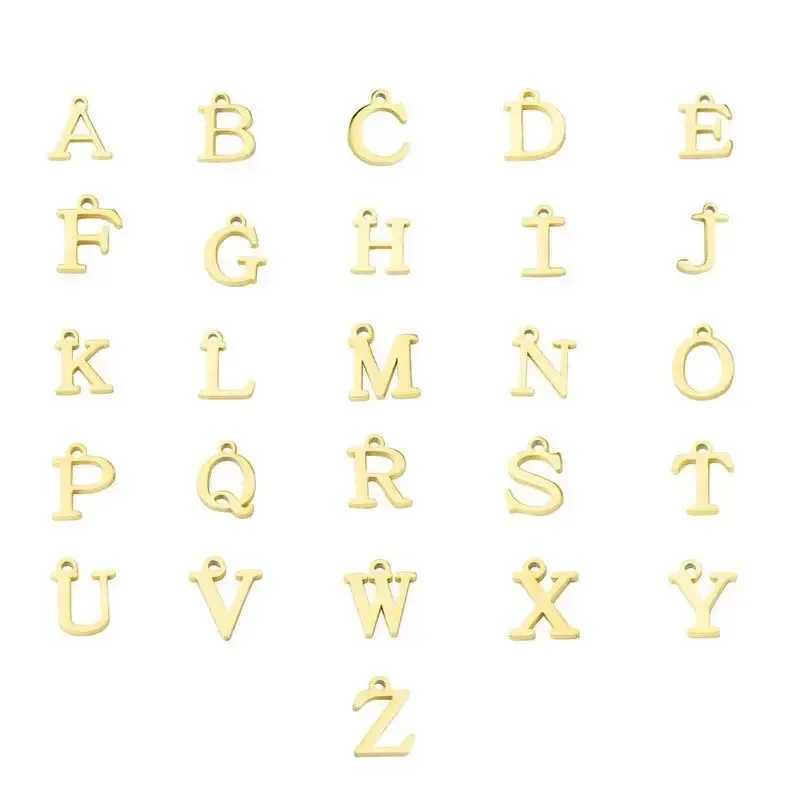 New Stainl Steel Letter A-Z Handmade Knot Bracelets for Women Men Couple Gold Color Dainty Snake Chain Charm Jewelry GiftXJ241214